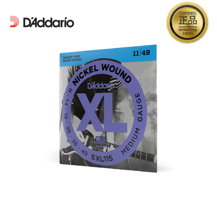 D'addario Nickel Wound EXL115