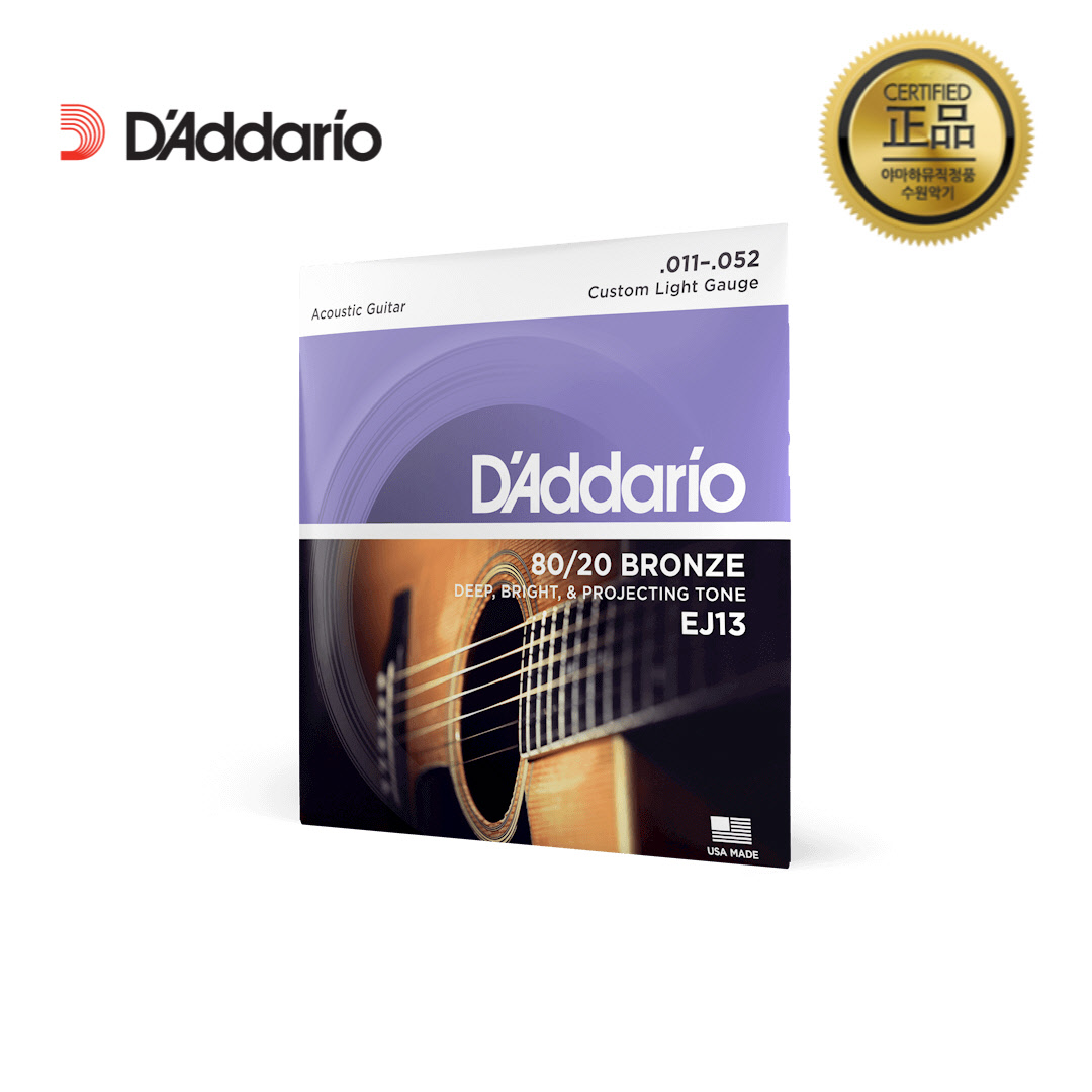 D'addario 80/20 BRONZE EJ13