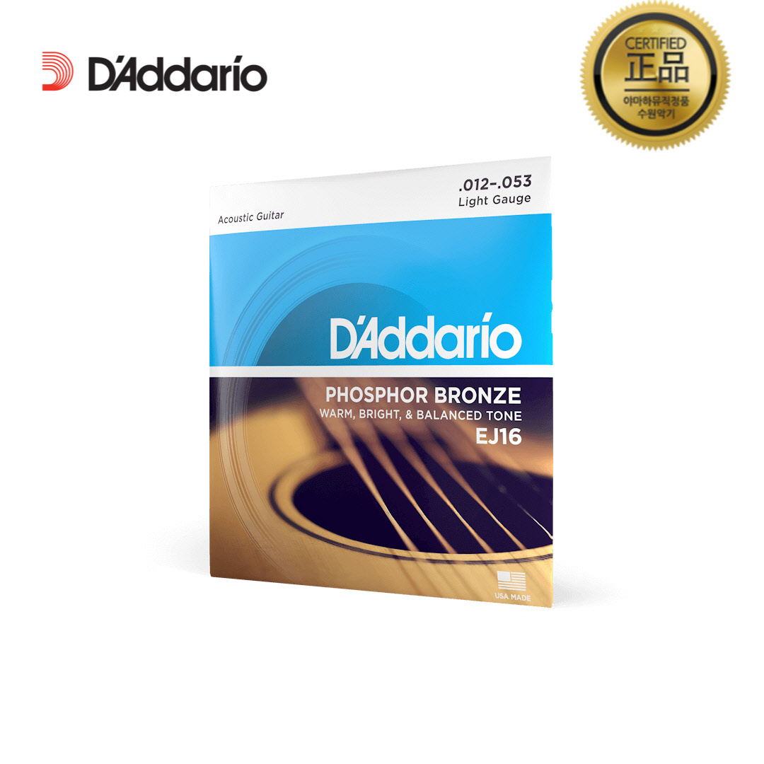 D'addario PHOSPHOR BRONZE EJ16